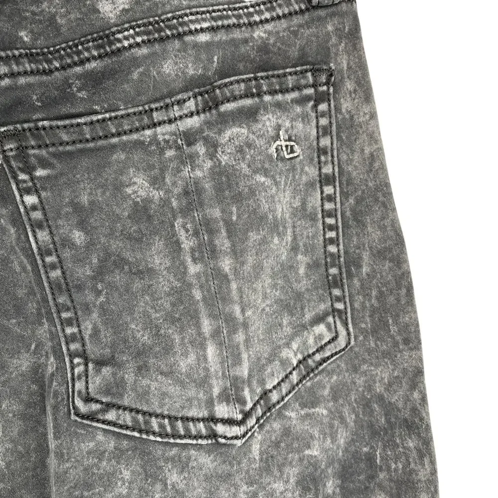 Rag & Bone Rosebowl black women's denim leggings jeans size 29/30